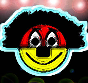 clowning around